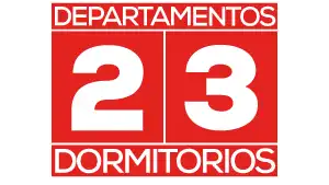 2 y 3 dormitorios