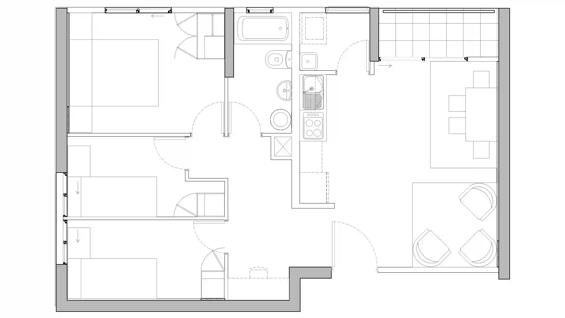 Condominio Parque Ciudadano III Tipologia G1