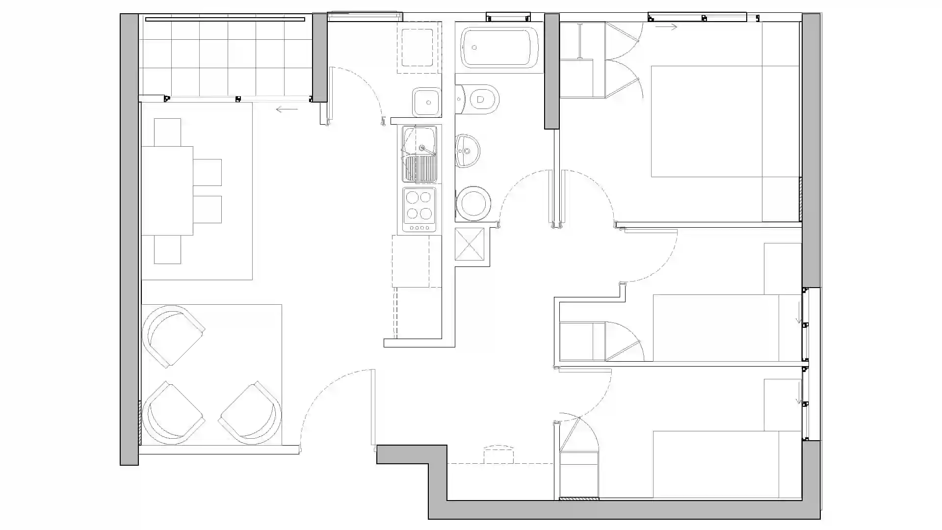 Condominio Parque Ciudadano III Tipologia G4