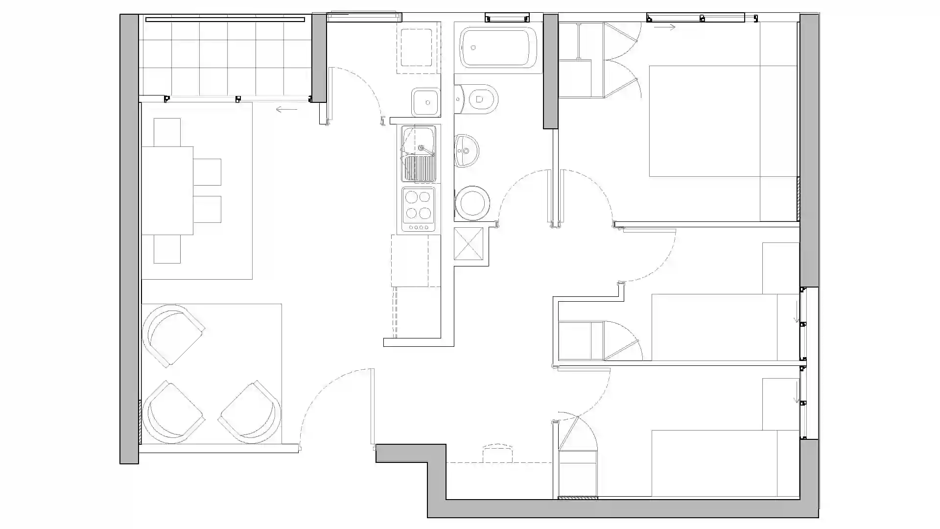 Condominio Parque Ciudadano III Tipologia G5