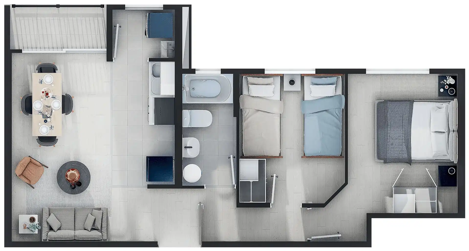 Condominio Vista Parque III Tipologia G2