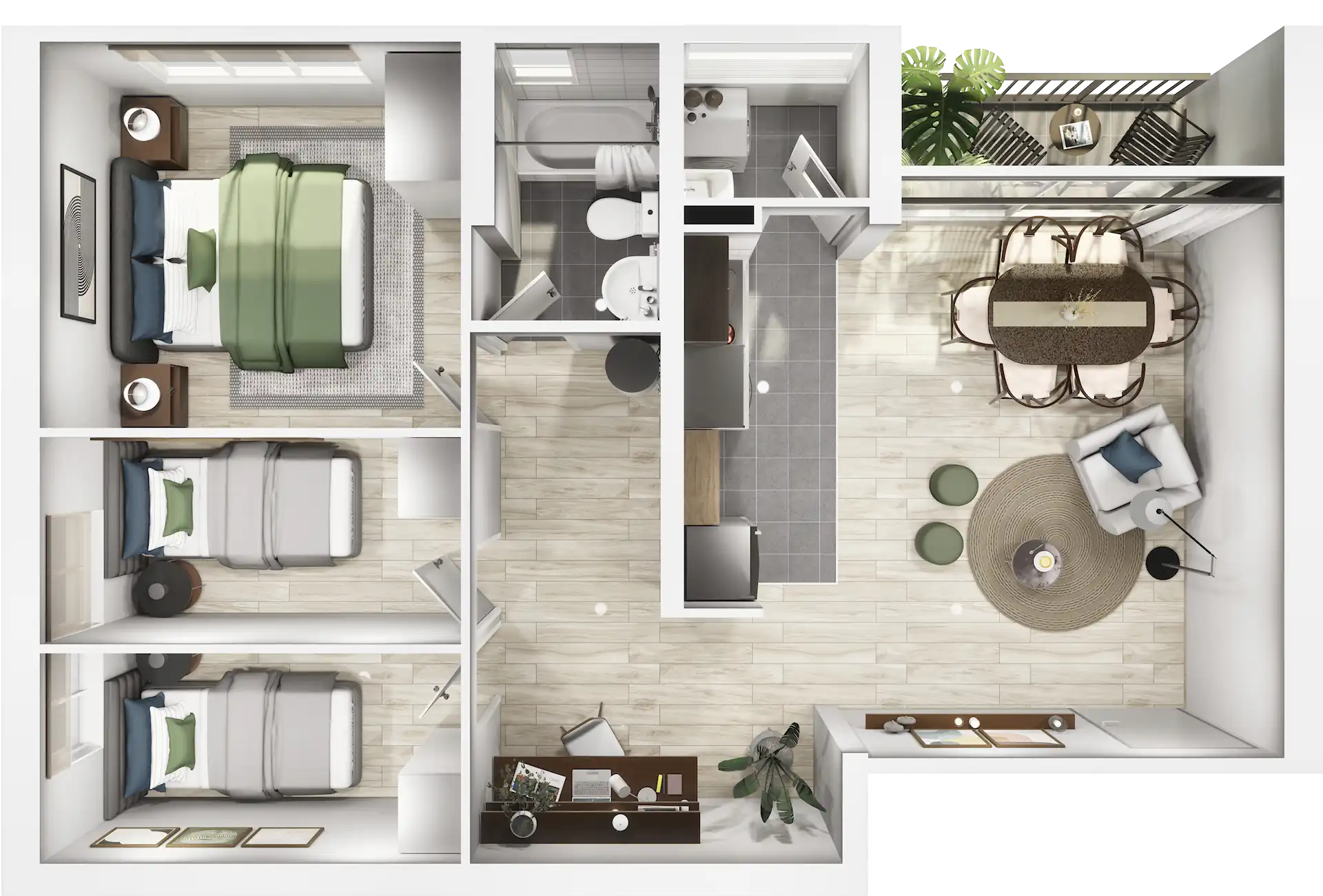 Condominio Alto Molle Tipologia G1