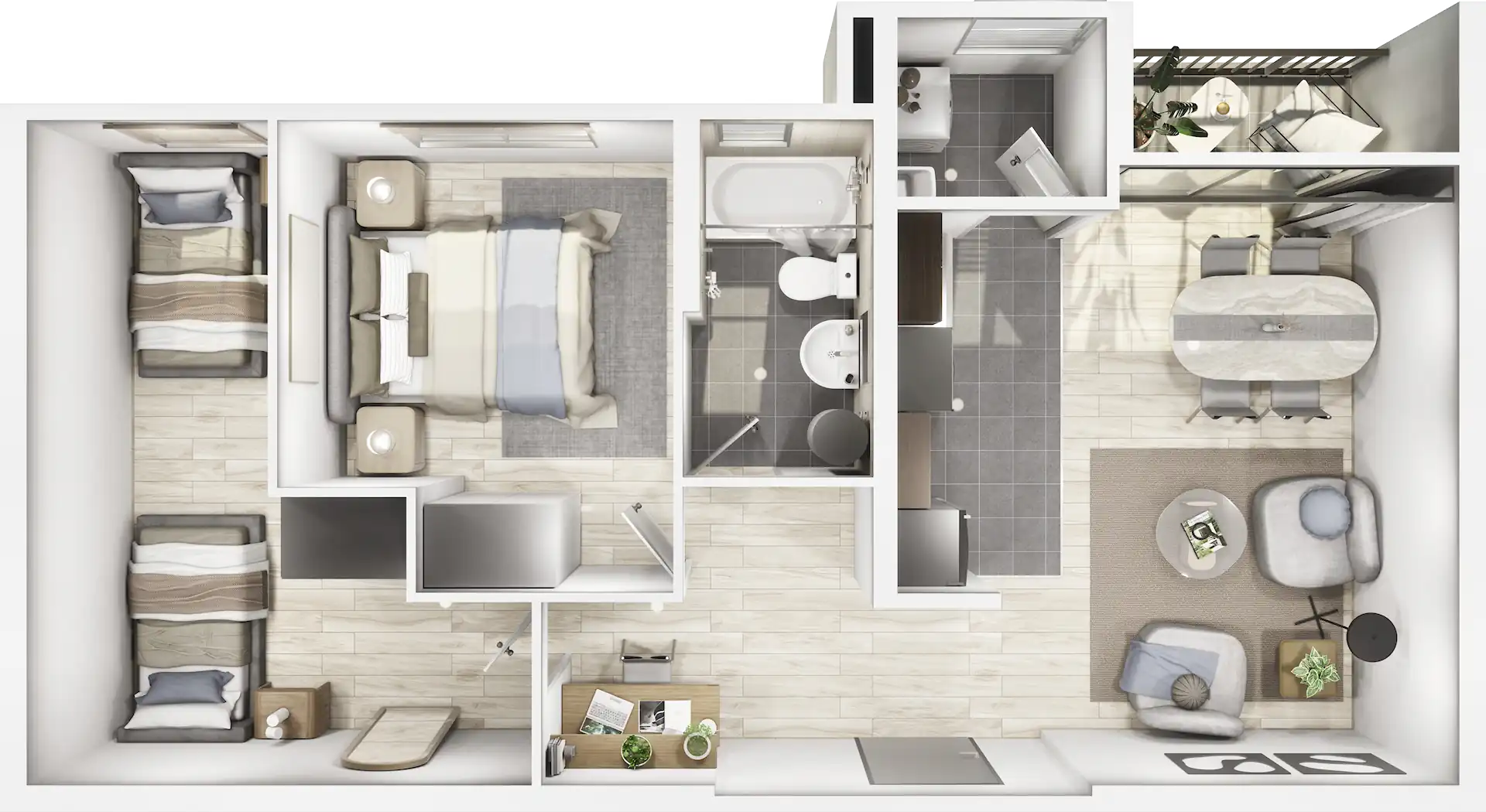 Condominio Parque Ciudadano III Tipologia G2