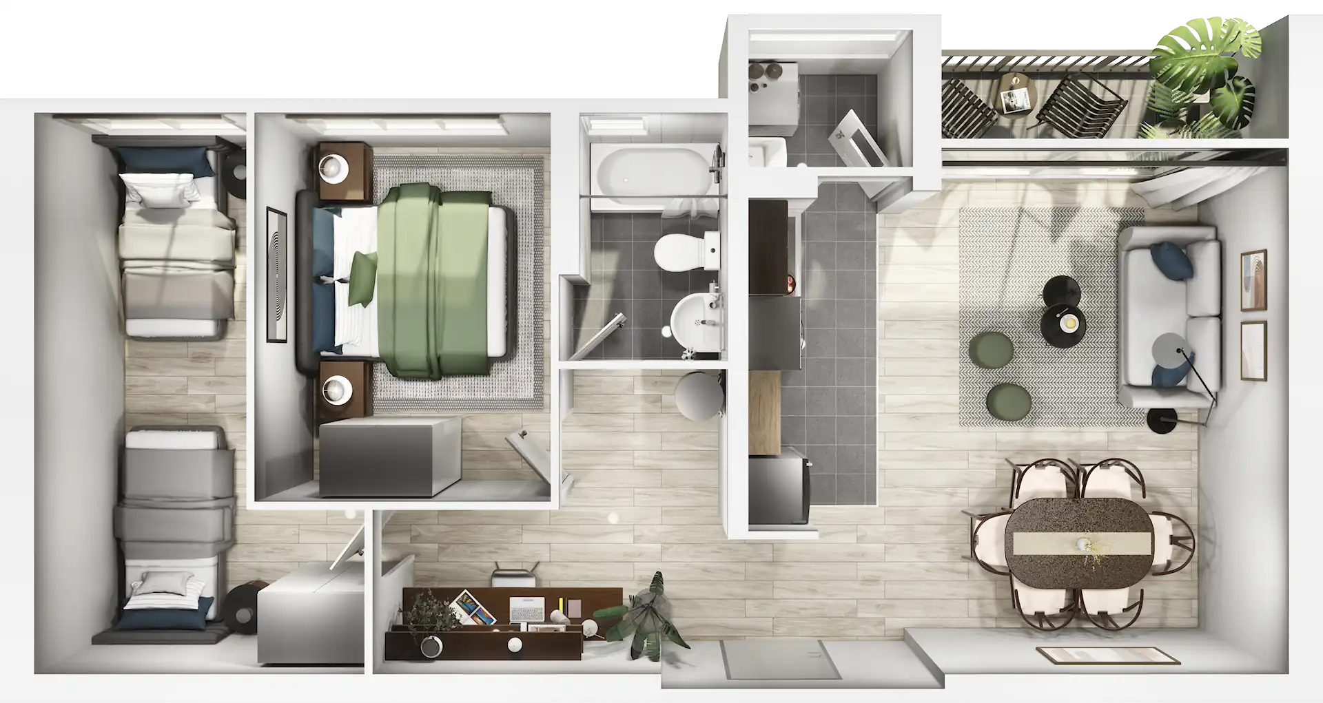 Condominio Alto Molle Tipologia G2