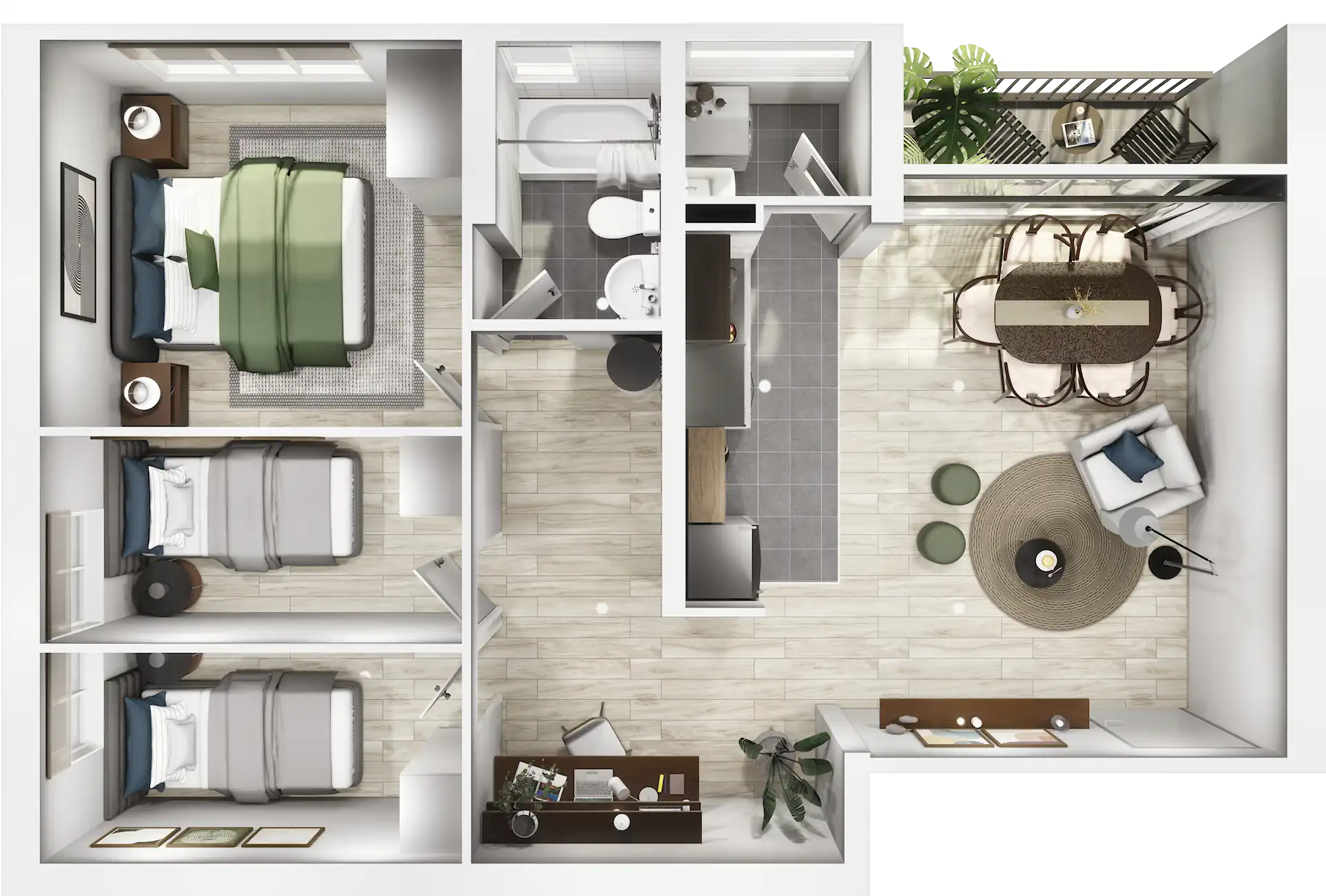 Condominio Alto Molle Tipologia G4